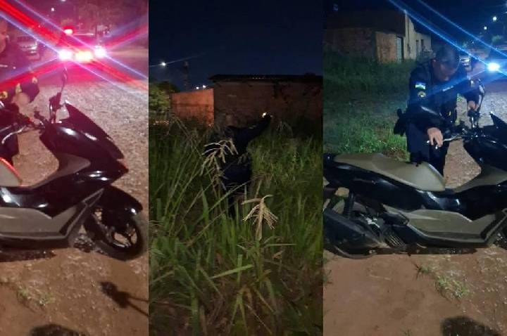 Ação do Setor 15 do 5º BPM recupera motocicleta furtada após vítima ser enganada na zona leste de Porto Velho