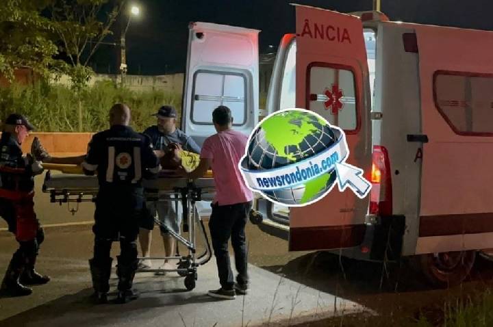 Acidente com motocicleta deixa duas pessoas gravemente feridas na Rodovia 135