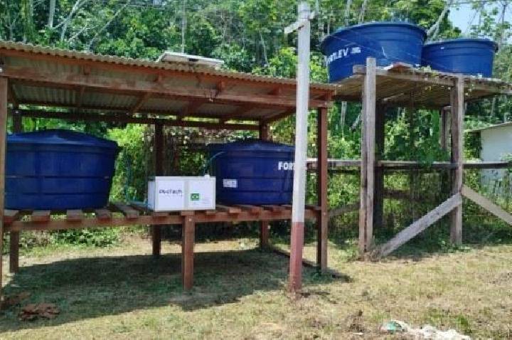 ÁGUA POTÁVEL: Prefeitura leva sistemas de tratamento de água ao Baixo Madeira