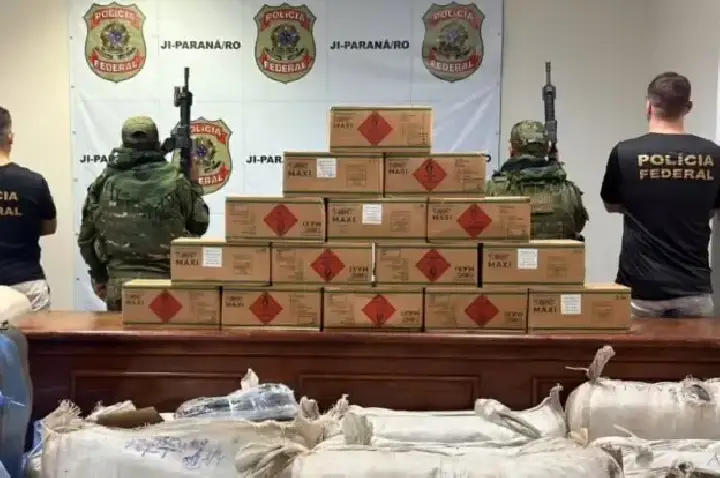 BPFRON apreende mais de trinta e cinco mil mercadorias estrangeiras ilegais em São Miguel do Guaporé
