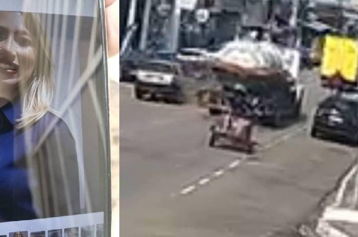 Câmera registra momento exato de colisão fatal na Avenida Carlos Gomes