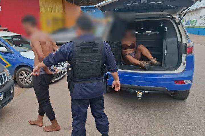Casal são presos depois de furto em depósito na Zona Sul da capital