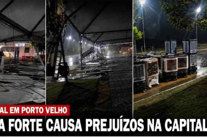 Chuva forte causa prejuízos em Porto Velho; empresário relata perdas de mais de R$ 350 mil
