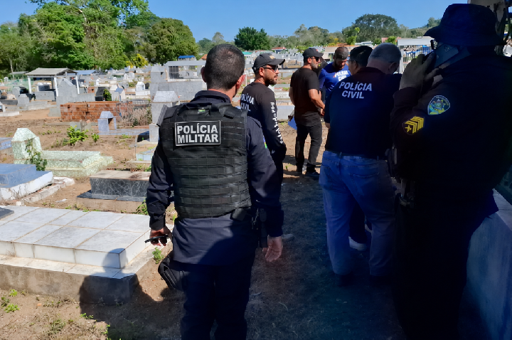 Corpo é encontrado em área do Cemitério Santo Antônio, em Porto Velho
