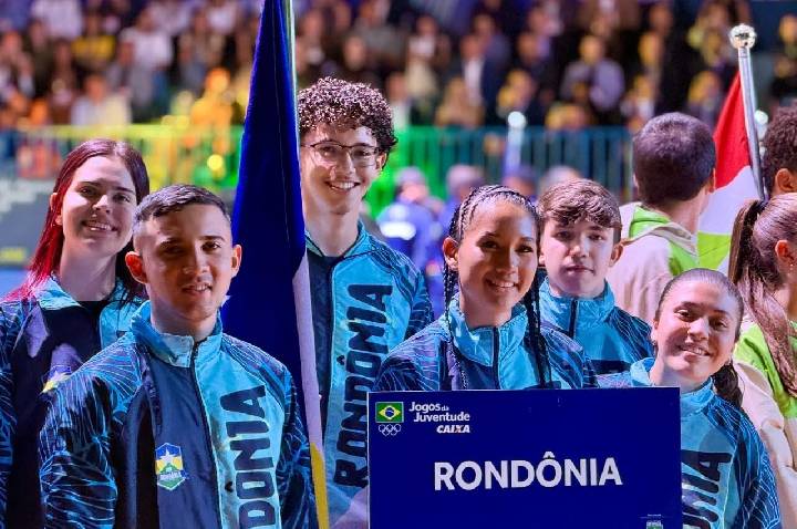 Delegação de Rondônia participa da abertura dos Jogos da Juventude 2026