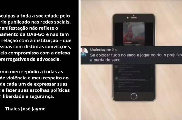 Dirigente da OAB pede desculpas após ofensas a petistas viralizarem