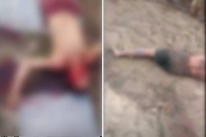 Dois homens são encontrados mortos a facadas na entrada de chácara – IMAGENS FORTES