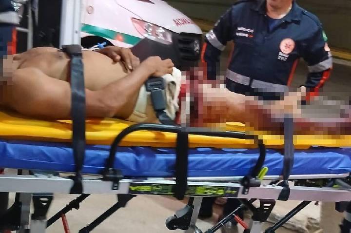 Duas pessoas ficam feridas depois de quedas de telhado em RO