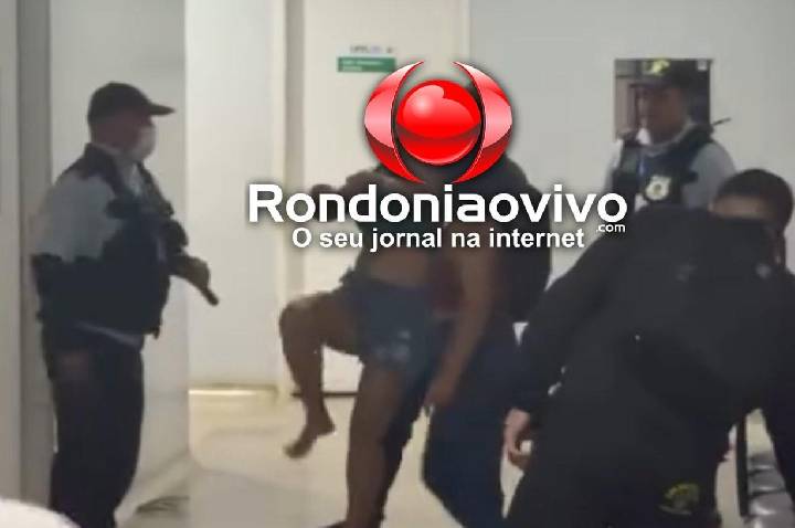 DUAS PRESAS: Vídeo aponta mulheres agredindo funcionárias e quebrando objetos na UPA