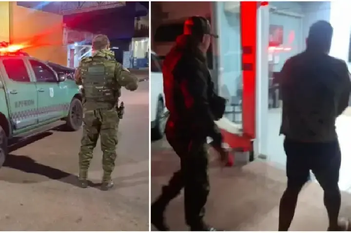 Dupla em moto dispara contra estabelecimento comercial e causa pânico no bairro Socialista