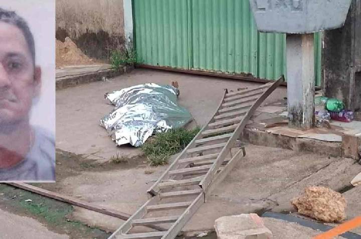 Eletricista morre depois de descarga elétrica e queda de escada em Porto Velho