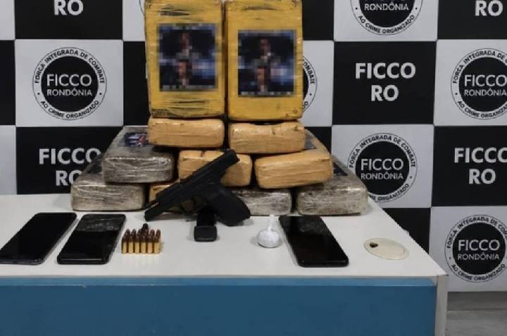FICCO prende três homens em flagrante com drogas e arma de fogo no decorrer de operação policial realizada em Porto Velho