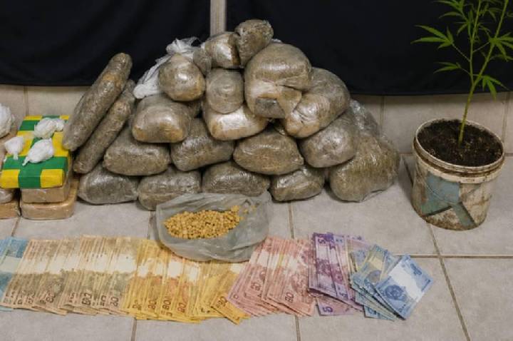 Força Integrada prende homem em flagrante com 27 quilos de drogas em Porto Velho