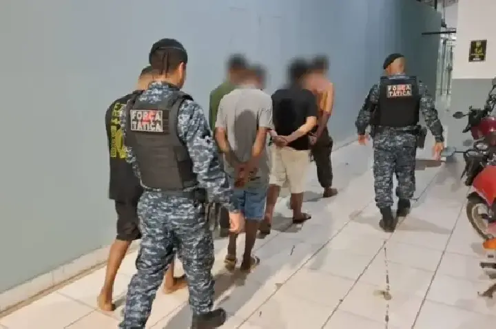 Força Tática desarticula ponto de tráfico e prende trio em Porto Velho