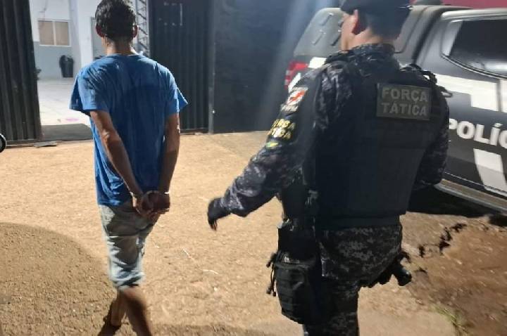Força Tática do 5º BPM prende suspeito com drogas e R$ 1,2 mil em Porto Velho