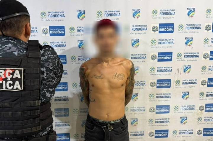 Força Tática prende “F.P.” com pistola .380 no decorrer de ação em Porto Velho