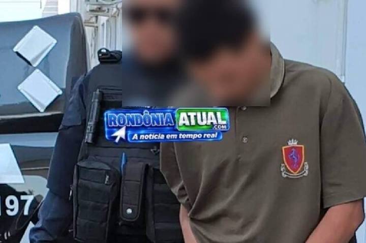 Homem com mandado de prisão em aberto é localizado e preso pela polícia em residência de RO