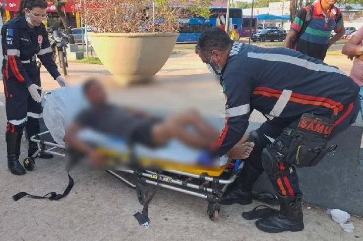 Homem em situação de rua é encontrado gravemente ferido na Rodoviária de Porto Velho
