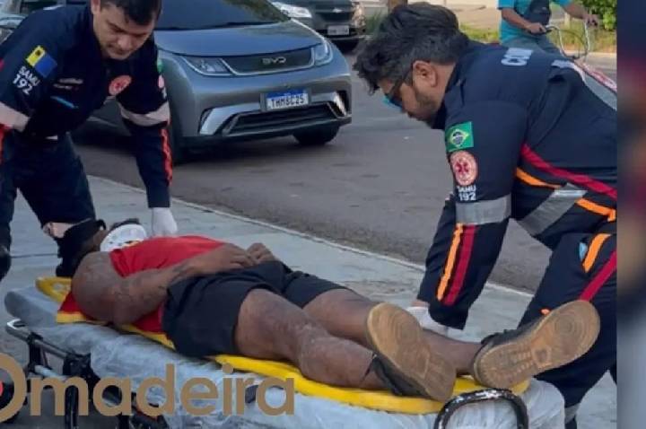Homem em situação de rua sofre fraturas graves depois de ser atropelado e abandonado em avenida de Porto Velho