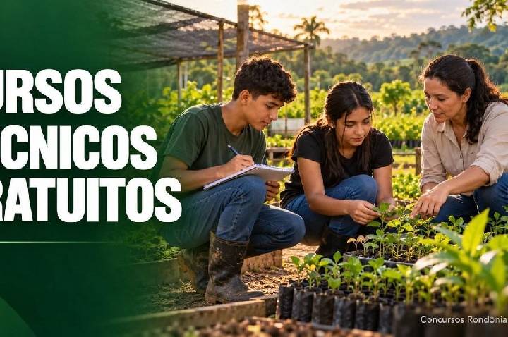 Idep abre 200 vagas em cursos técnicos gratuitos em Pimenta Bueno