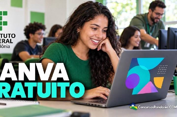 IFRO abre 30 vagas em curso gratuito de Canva com auxílio de R$ 200