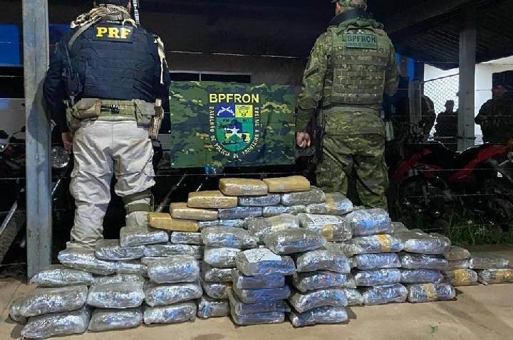 Mais de 100 kg de skunk são apreendidos em Nova Mutum Paraná durante operação policial; prejuízo ao tráfico ultrapassa R$ 1,3 milhão