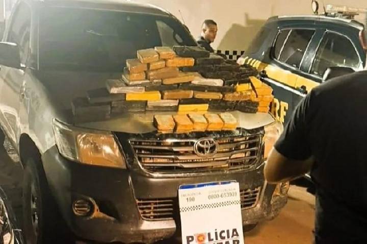 Mais de 40 kg de drogas de Rondônia são apreendidos em Mato Grosso