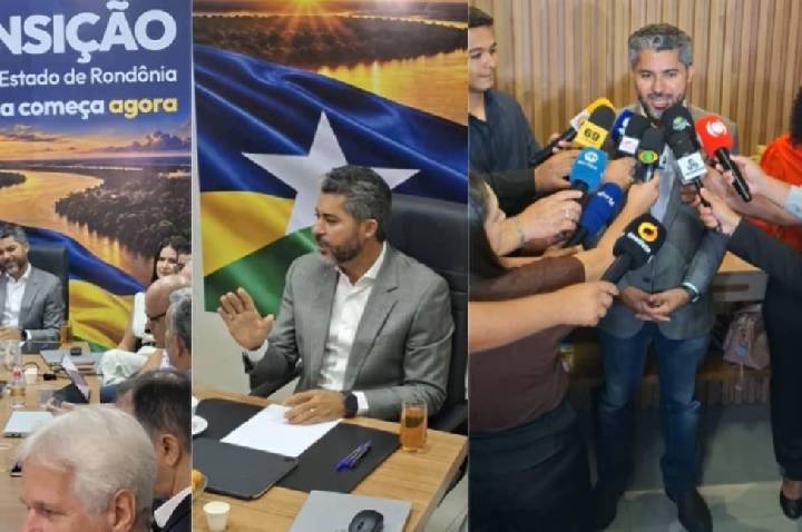Marcos Rogério reúne equipe de transição pela primeira vez e inicia preparação para assumir o Governo de Rondônia