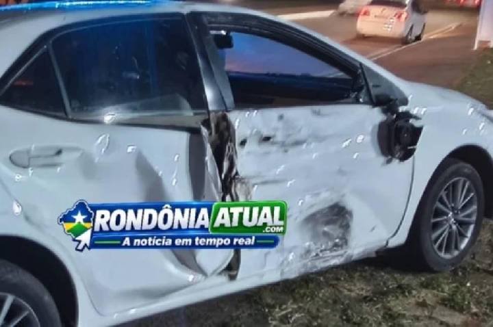 Motociclista fica em estado gravíssimo depois de colisão contra automóvel Corolla na BR-364