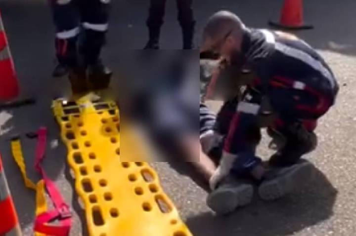 Motociclista fica ferido após avançar sinal vermelho e colidir com veículo em Porto Velho