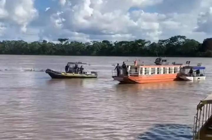 Naufrágio no Rio Mamoré mobiliza Corpo de Bombeiros em Rondônia
