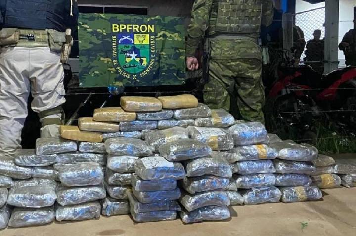 Operação conjunta apreende mais de 100 quilos de skunk em distrito de Porto Velho