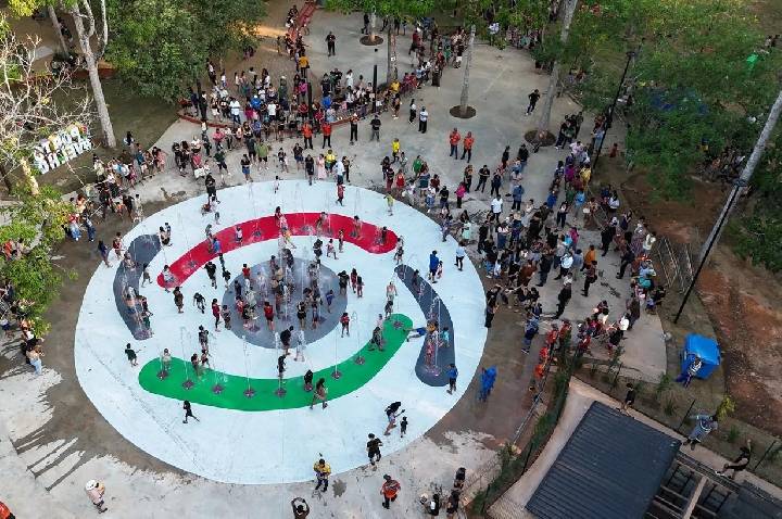 Parque Circuito reabre com mais de 15 mil visitantes e primeira fonte interativa de Rondônia