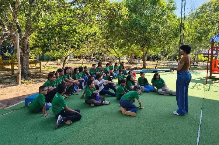 Passeios educativos no Parque Natural aproximam estudantes da natureza em Porto Velho