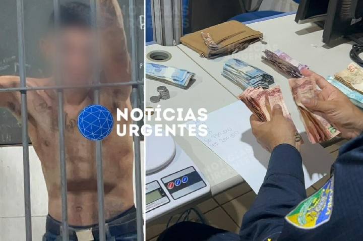 PM estoura boca de fumo e prende suspeito na zona leste