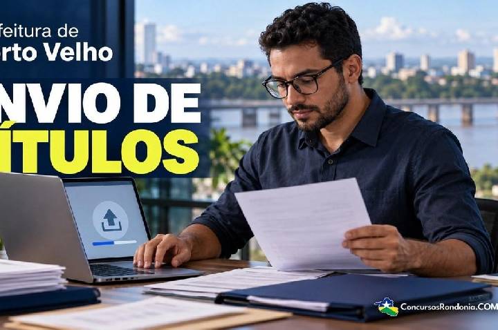Porto Velho abre envio de títulos em concurso da área fiscal até 29/10