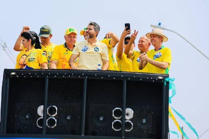 Senador Bagattoli e bancada do PL eleita em 2026 participam de carreatas em apoio a Flávio Bolsonaro