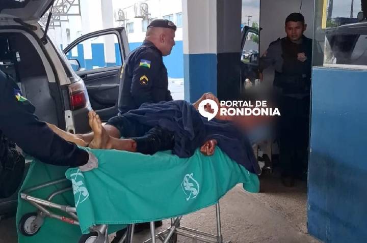 Suspeito de participar de sequestro é baleado em confronto com a PM no Cristal da Calama