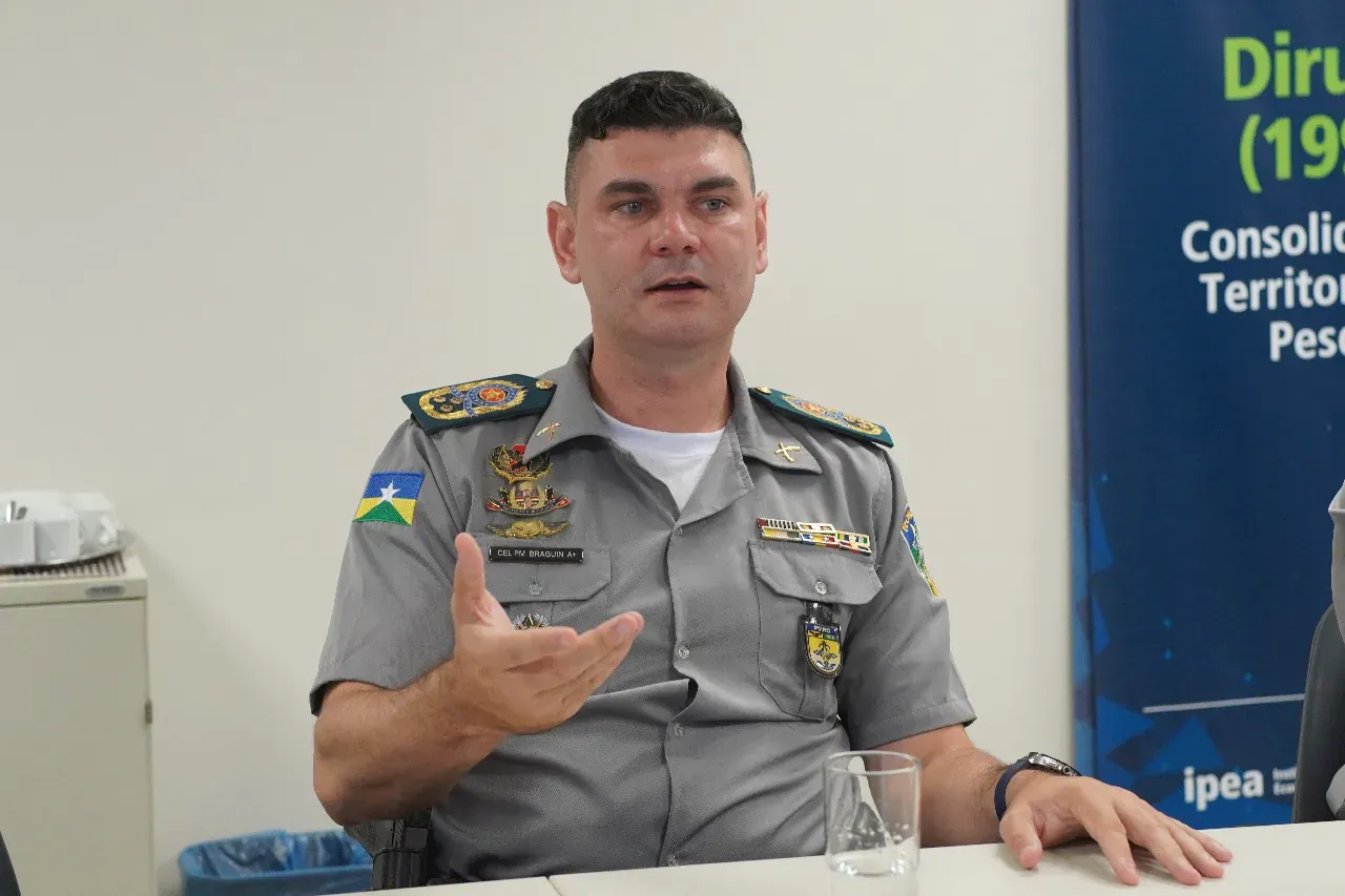 Comandante da PM de Rondônia faz alerta duro sobre o crime organizado: “a lei virou um escudo furado”