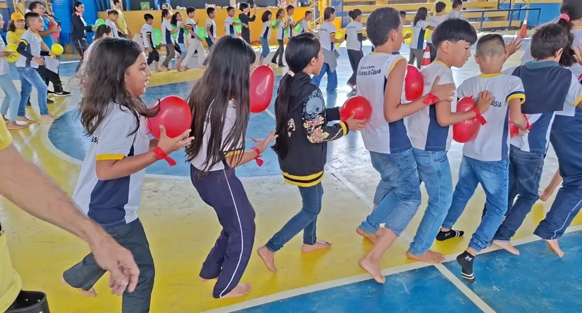 Projeto Agentes Mirins retoma atividades com aprendizado e brincadeiras em Porto Velho