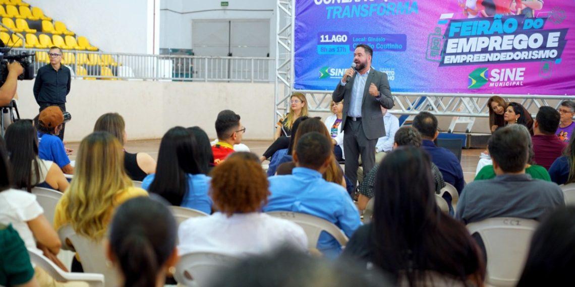 Semtel realiza alinhamento com empresários para o maior feirão de empregos da história de Porto Velho