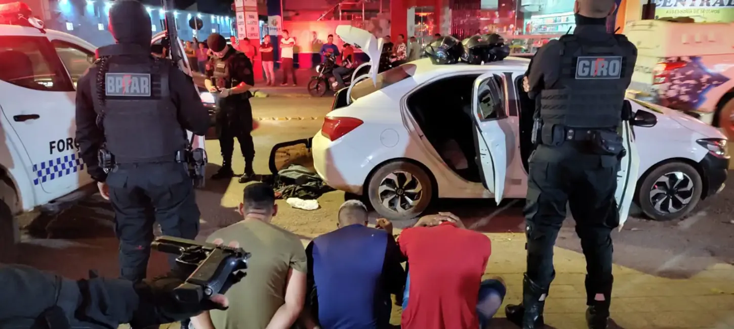 Trio é preso suspeito de executar flanelinha a tiros na zona Norte da capital