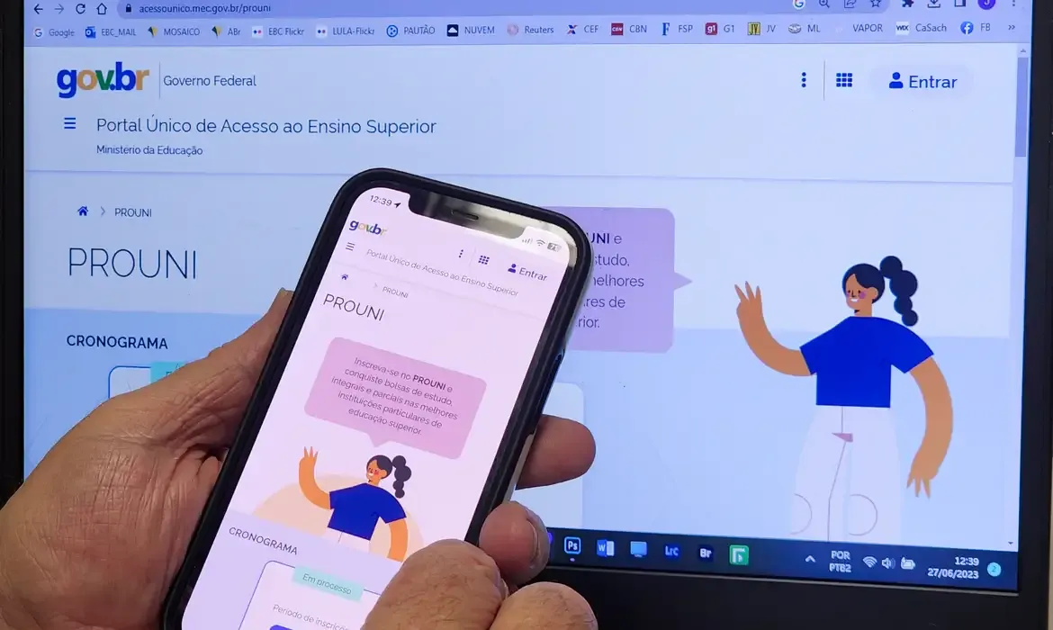 Prouni: prazo para comprovar informações de inscrição termina hoje