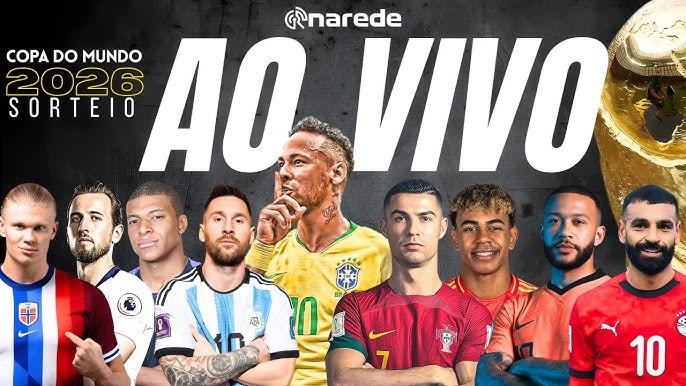 AO VIVO: acompanhe o sorteio que define os grupos da Copa do Mundo 2026