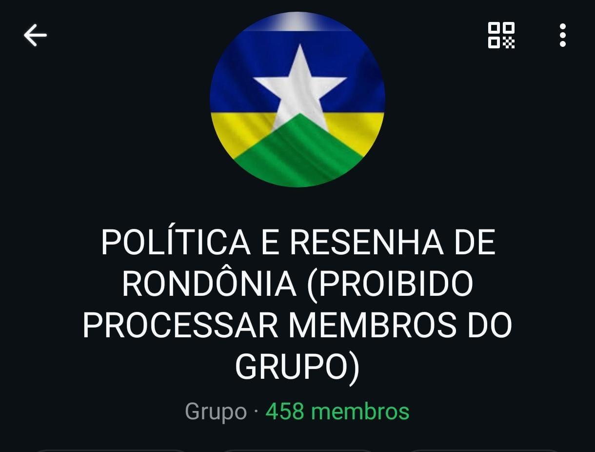Grupo “Política e Resenha de Rondônia” ultrapassa 450 membros em menos de 24 horas
