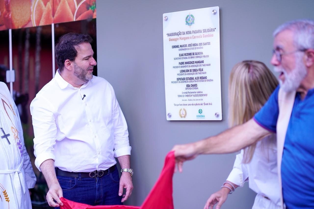Com emenda de R$ 750 mil do deputado Alex Redano, Padaria Solidária é inaugurada na Zona Leste de Porto Velho