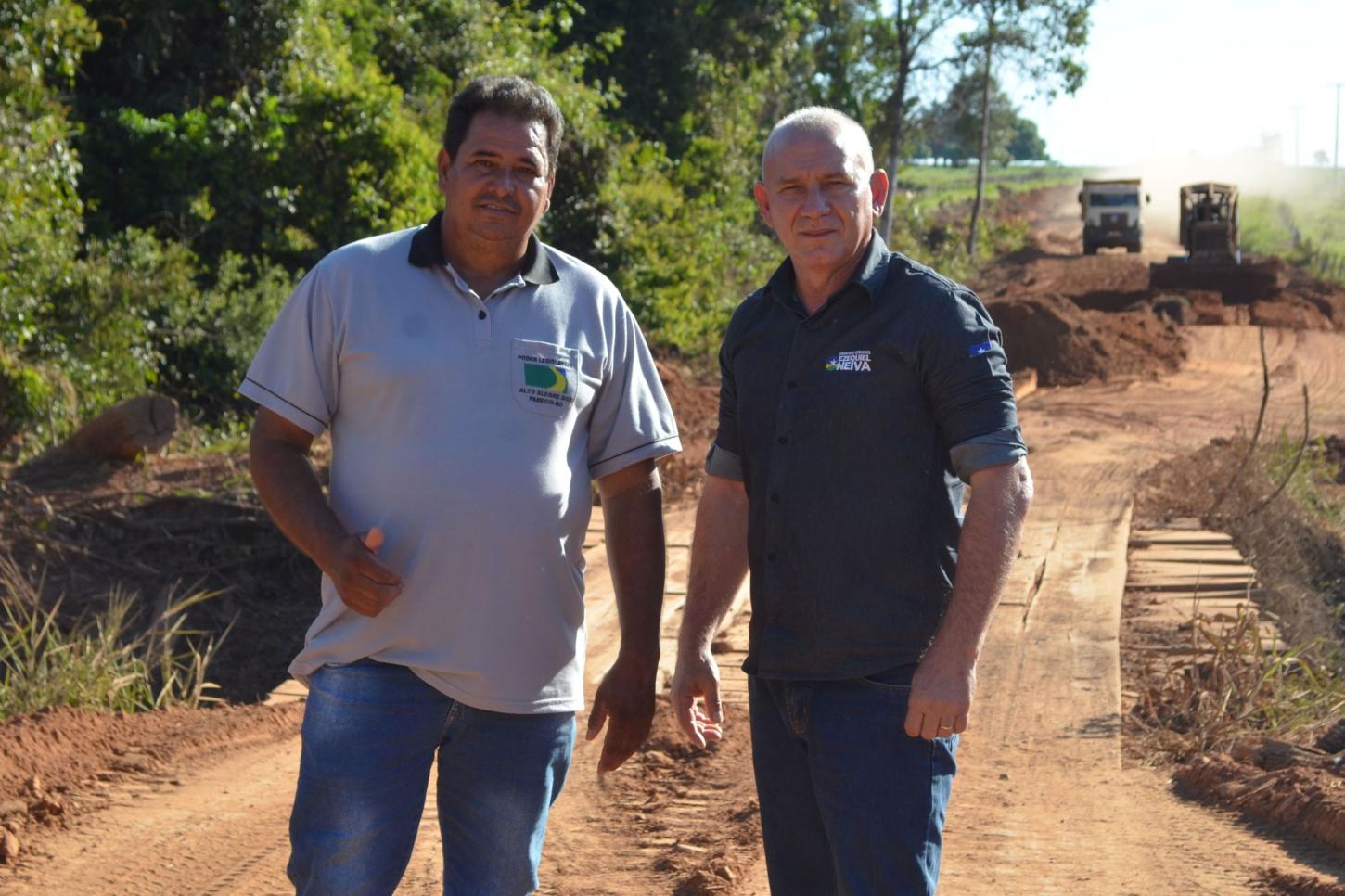 Ezequiel Neiva garante R$ 211,5 mil para melhorias na infraestrutura rural de Alto Alegre dos Parecis