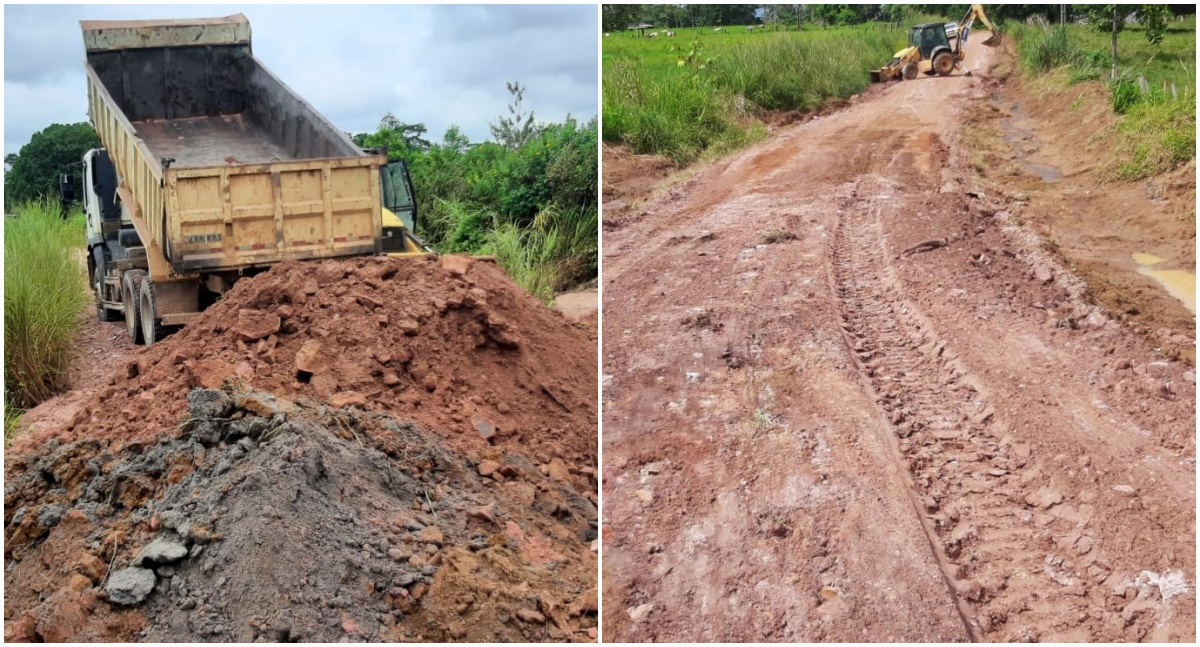 Estradas rurais recebem melhorias em Jaru: bueiro é construído no Km 90 da Linha 627