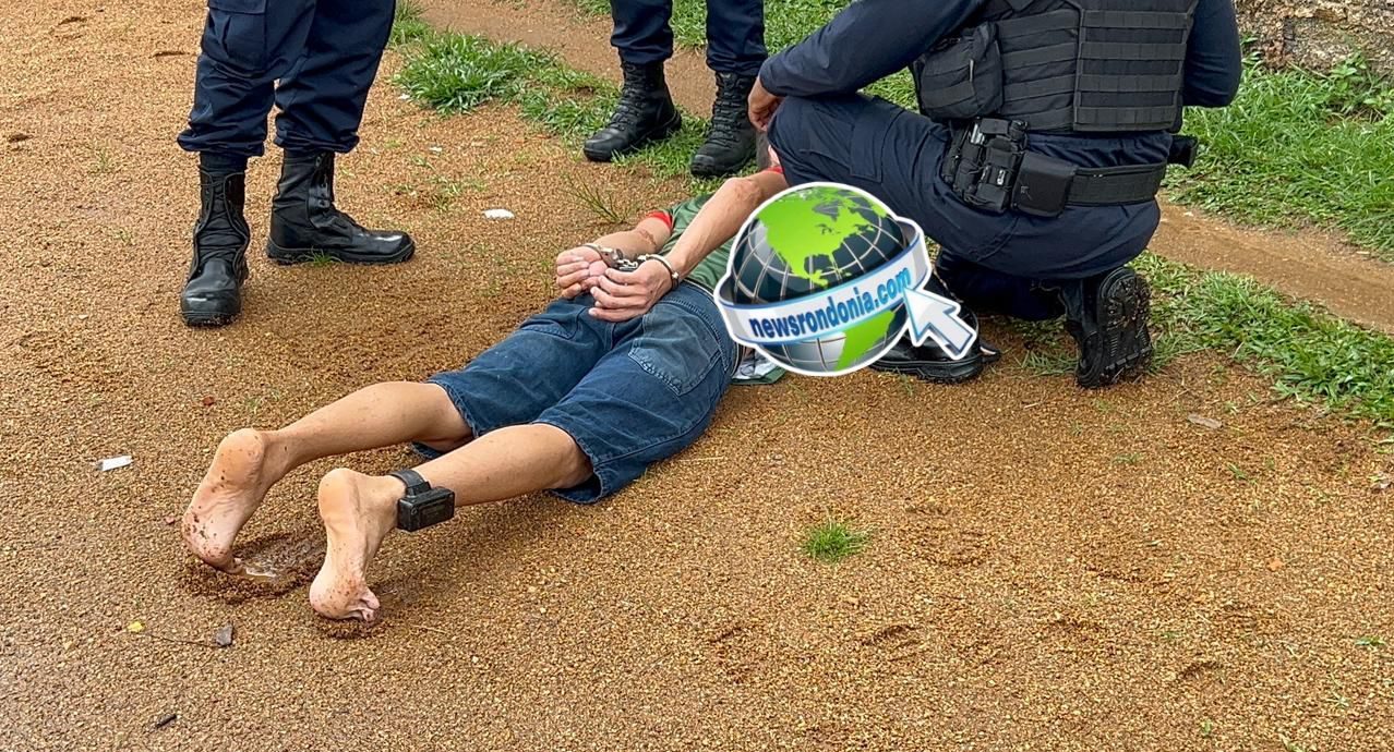 Mulher é baleada dentro de apartamento na zona Sul; suspeito é preso e arma é apreendida