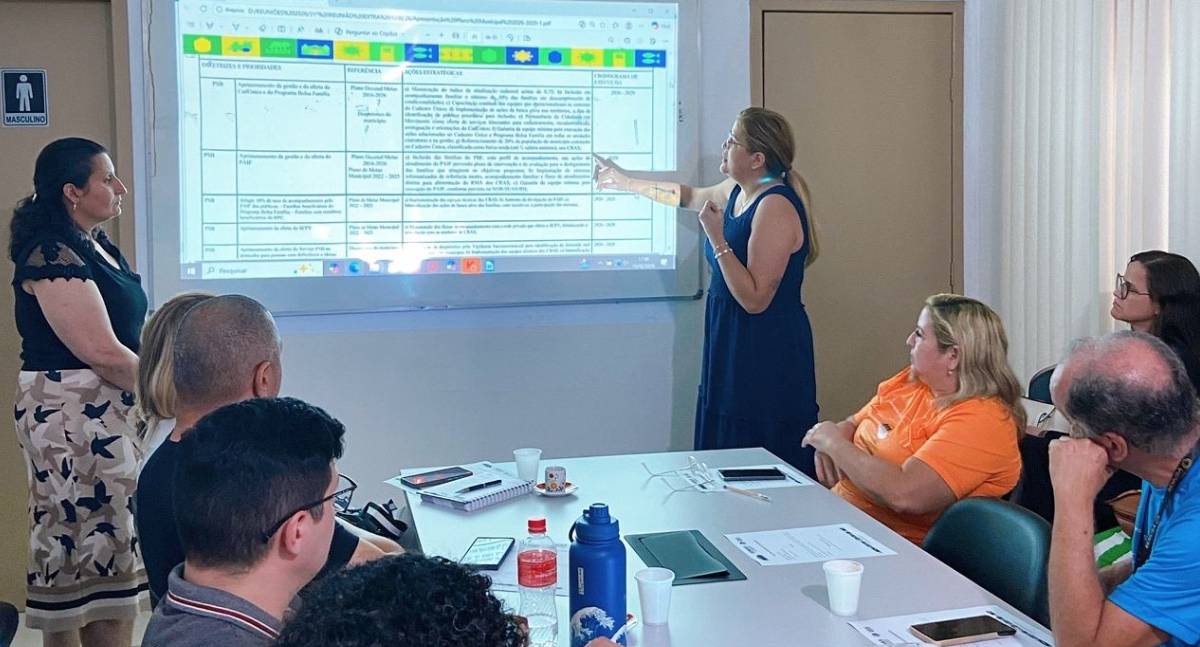 Semias apresenta o Plano Municipal de Assistência Social 2026–2029 ao Conselho em Porto Velho